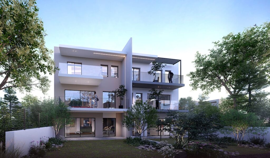 Μεζονέτα με υπόγειο Καλαμάτα - Πίσω όψη